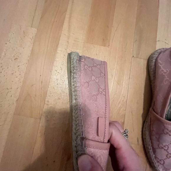 Gucci pink cotton espadrilles - Picture 4 of 8